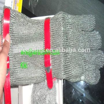Anti cut stainless steel gloves ultra fine quality factory price