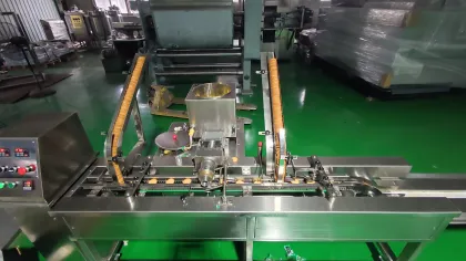 Oreo Cookie Biscuit Sandwich and Automatic Connection Biscuit Packing Machine
