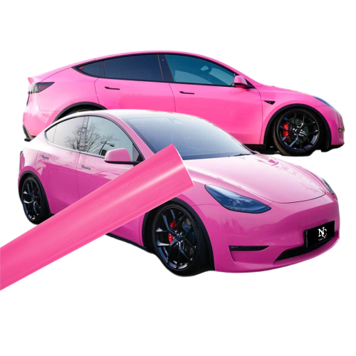 Абкручванне аўтамабіля Platinum Rose Pink