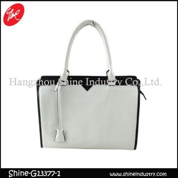 2015 famous brand most popular elegance white tote bag