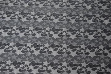 100% Polyester Star Pattern Lace Fabric