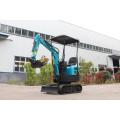 Máquinas de venda de terra de venda a quente Mini 1Ton Excavator Preço