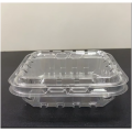 PET Plastic Clear Raspberry Clamshell Punnet para Costco