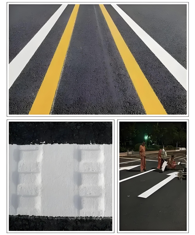 Cold-spray marking paint (acrylic/polyurethane)