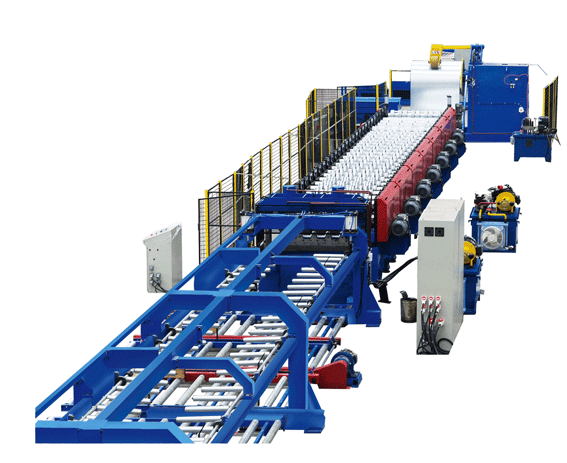 Floor Decking Panel Roll Forming Machine