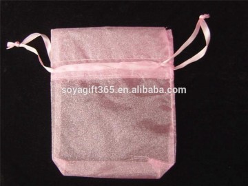 7x9cm Pink Organza Jewelry Candy Gift Wedding Xmas Pouches Bags 1000pcs/lot