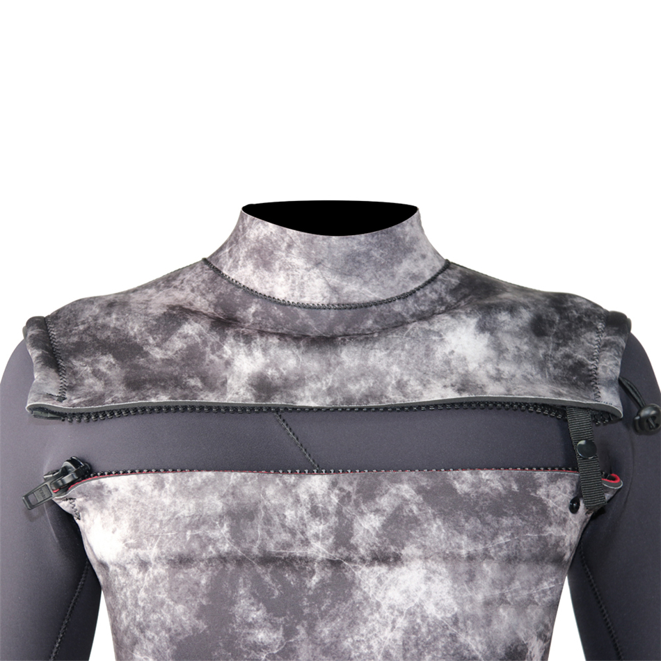 SW044 Seaskin Mens Front Zip Surf Wetsuit (10)