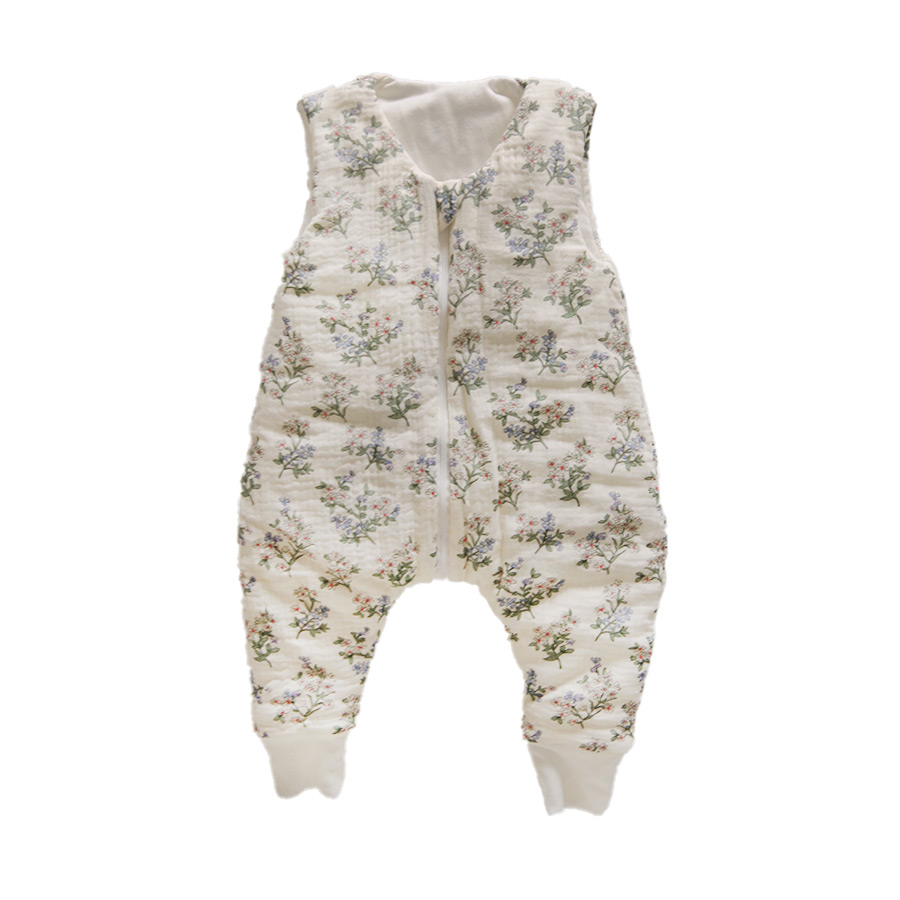 Cotton Printed Split Leg & Vest Sleeping Bag