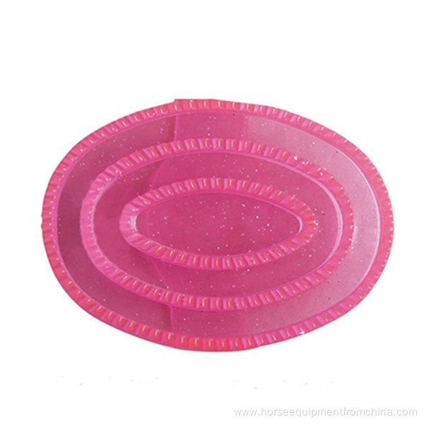 Shiny Massage PVC Horse Curry Comb