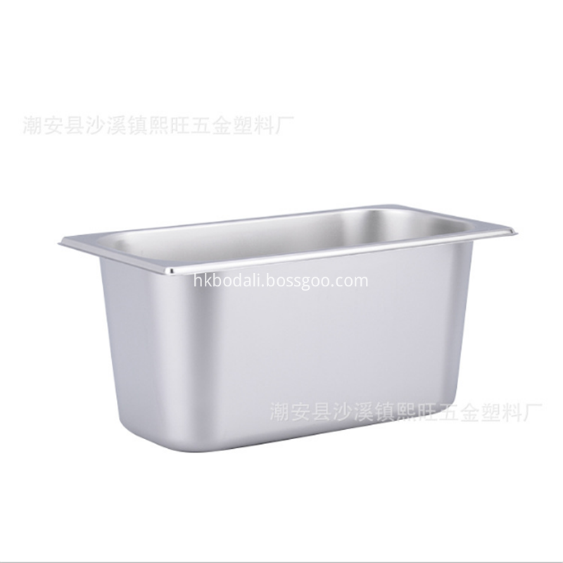 Stainless steel ice cream food bowl