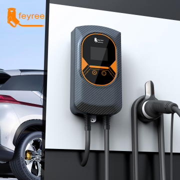 Nhà sản xuất nhà máy Feyree - Bộ sạc AC 7,6kW/9,6kW/12kW cho xe điện (EV) Loại 1 J1772 Wallbox 32A