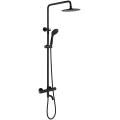 Wall Mounted Round Thermostatic Shower Faucet Set