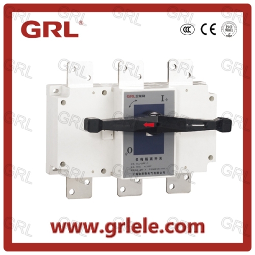 Low voltage load break disconnect switch