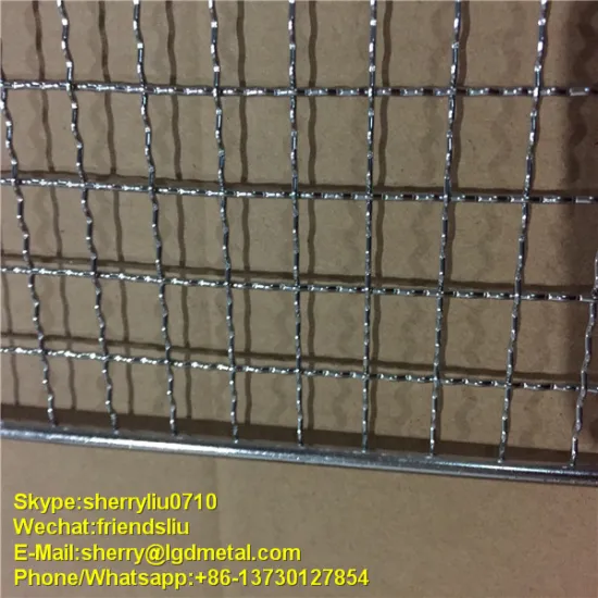 stainless steel barbecue grill net crimped wire mesh grills for roast------BBQS003