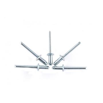 Steel/Steel Dome head open end blind rivets