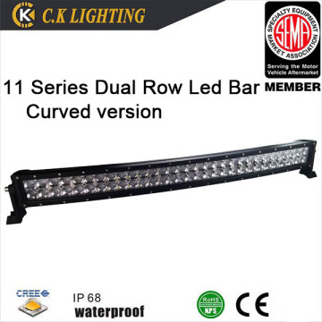 Super bright curved 300w 52 inch led light bar offroad light bar with cree chip