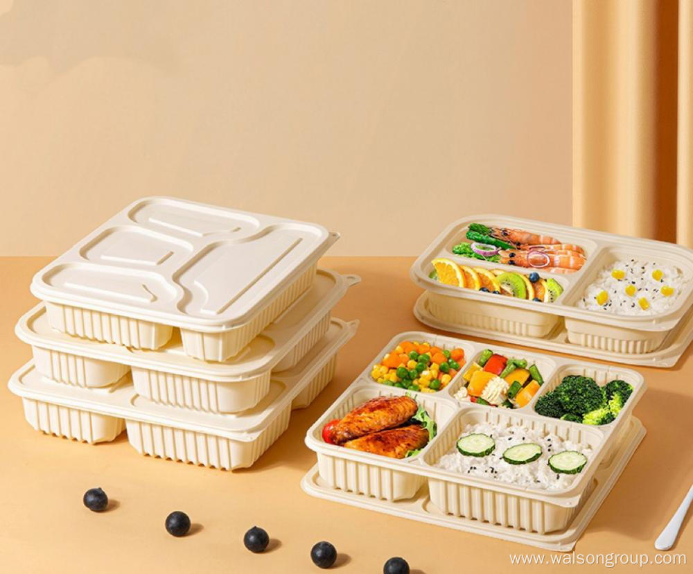 Disposable Biodegradable plastic cornstarch box