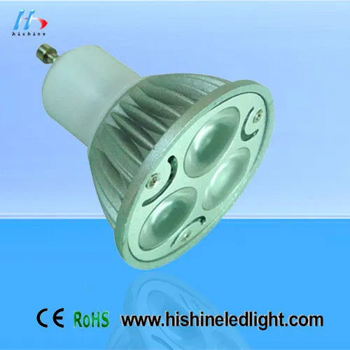 Durable 6w 90v - 265v Magnesium Alloy Gu10 Led Spot Light Bulb