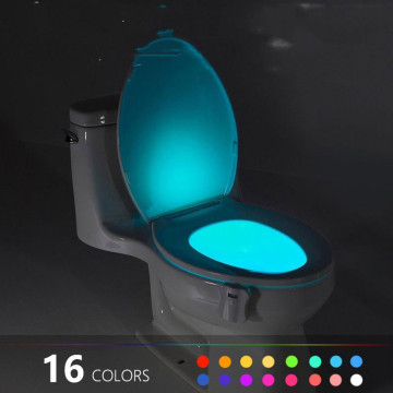 Body Sensing Automatic Led Motion Sensor Night Lamp Toilet Bowl Bathroom Light Motion-activated Night Lights