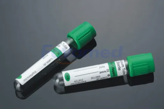 Vacuum Blood Collection Tube -Heparin Tubes