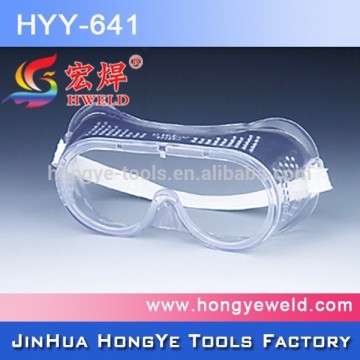 Transparent PVC dustproof wroking safety goggles eyewear for safety products