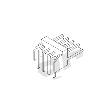 2.50MM पिच 90 0 ° वार्य AW254444444R-XP