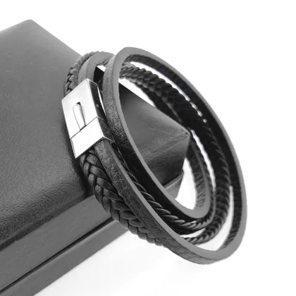 Cheap wholesale handmade leather bracelets