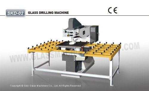 Glass machine factory small glass drilling machine