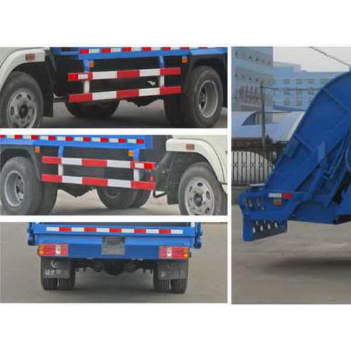 Camion poubelle à compression YUEJIN 6CBM