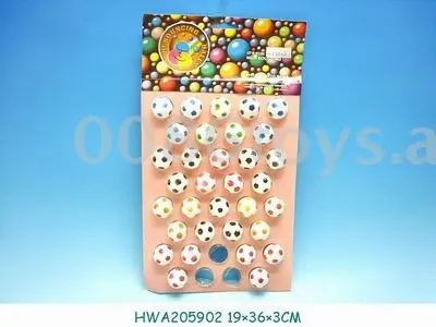 27mm color ball 36pcs/card
