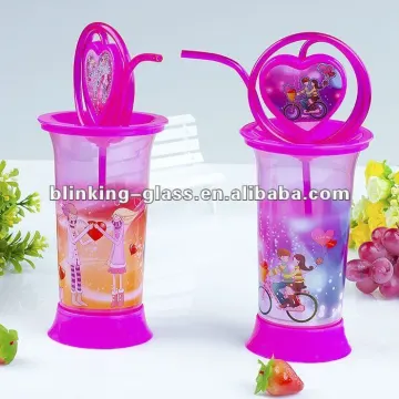 acrylic tumbler lid straw