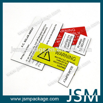 Custom outdoor acrylic advertising board with adhesive