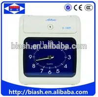 office punch card time record attendance machine