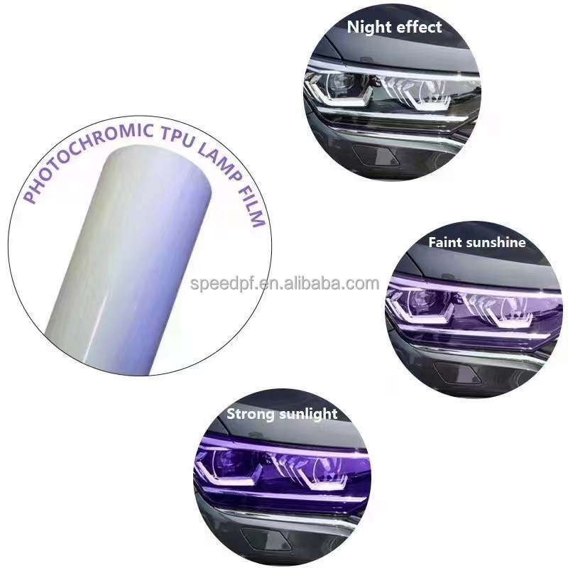 TPU White Chameleon Car Faro Tint