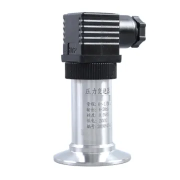 Hygienic Diaphragm Pressure Transmitter: Quick Installation Anti-Blocking Sanitary Pressure Sensor