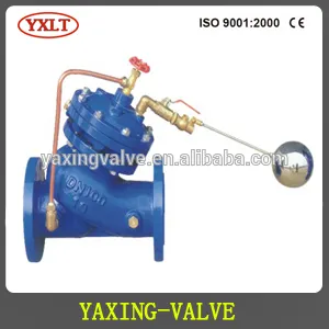 Remote control water float valve Hydraulic water level control float valve