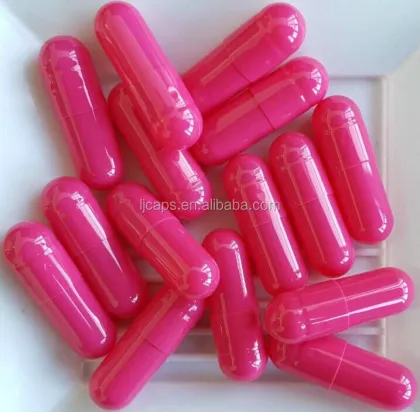 Natural Clear Transparent Gelatin Capsules - Empty Capsule