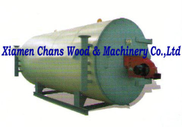 Heating boiler with oil(gas) as fuel