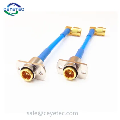 Custom RF High Frequency SMA to BMA Extension Cable RG402