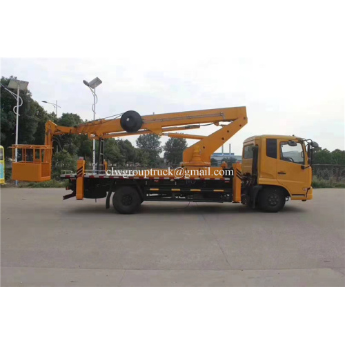 24m truck mounted hydraulic lift platform truck