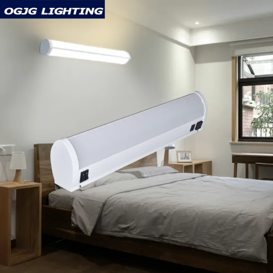 Wall Mounted Linear LED Reading Light for Hospitals and Bedrooms