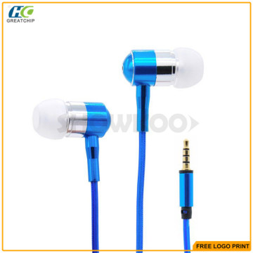 2017 Factory direct supply EL earphone,el wire earphone