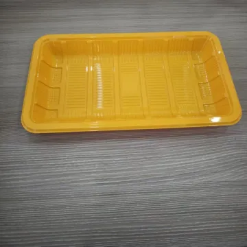 PET Plastic Colored Mushroom & Pet Food Packaging Tray