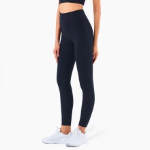 Pantalon de yoga en lycra taille haute