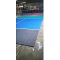 pavimenti in tribunale per pickleball all&#39;aperto piastrelle di corte morbide ed elastiche