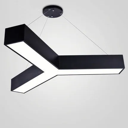 60W LED Batten Linear Light for Mini Slats - Y Shape Connected Flowing Light