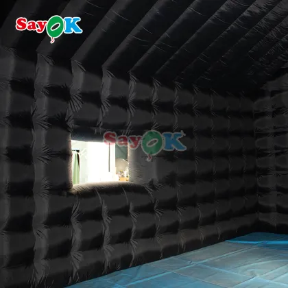 Inflatable Nightclub Tent with Disco Lights for Sale