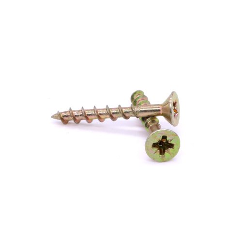 flat head wood screw Flat Head Chipboard Screw Multi-Purpose Screws Manufactory