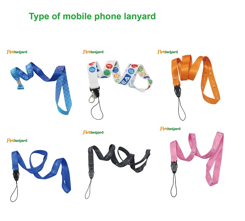 Mobile phone lanyard