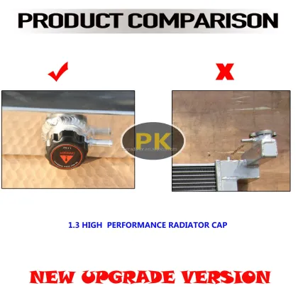 Aluminum Radiator for Perodua Viva D18A 1.0/1.1 850 TURBO Water Tank